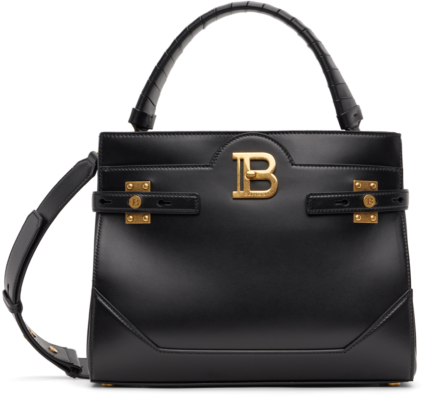 Balmain: Black B-Buzz Bag | SSENSE