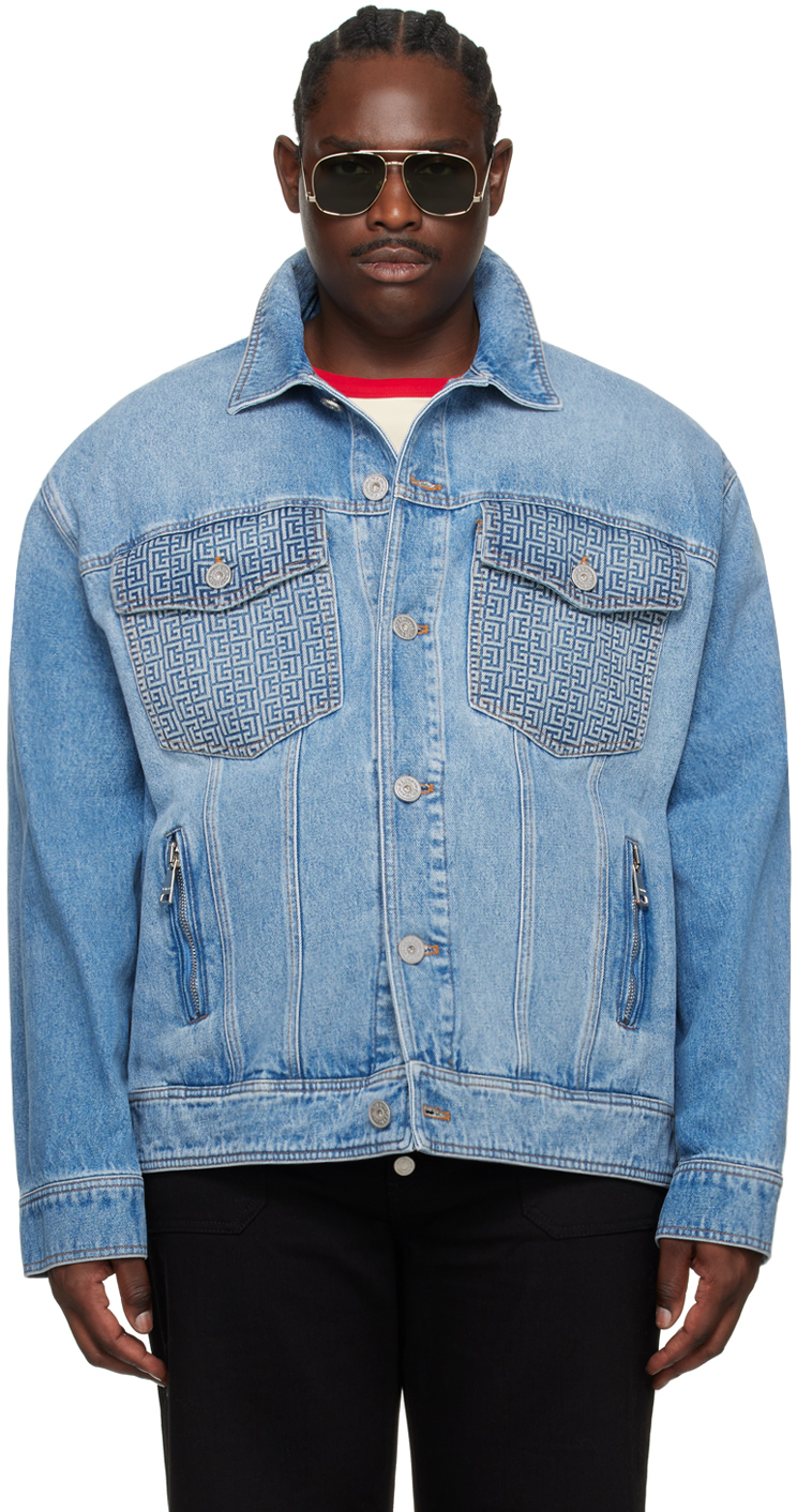 Blue Monogram Denim Jacket