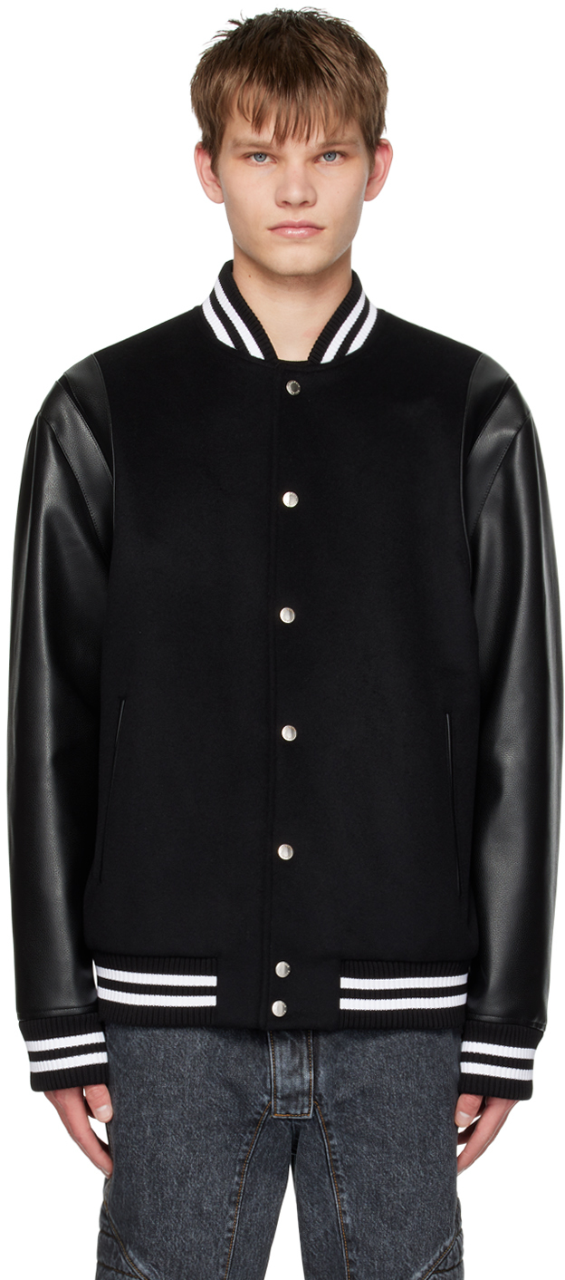 Black Teddy Bomber jacket