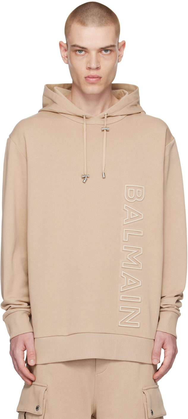 Pull Capuche Balmain Zip Noir - Taille 14 Ans - Coton - Neuf Avec étiquettes