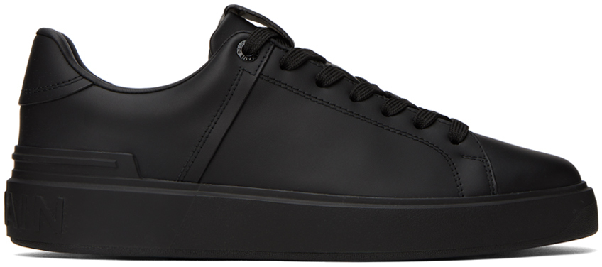 Balmain: Black B-Court Sneakers | SSENSE