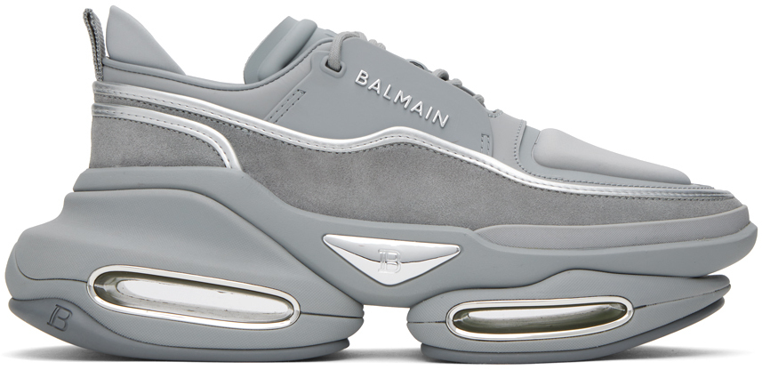 Gray B-Bold Sneakers