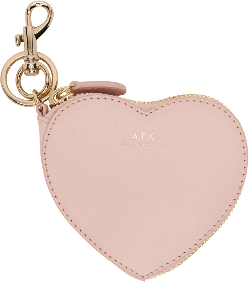 A.P.C. Pink Valentines Day Coin Pouch