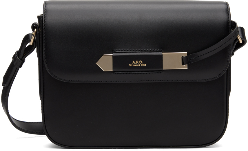 A.p.c. Charlotte Leather Bag In Black | ModeSens