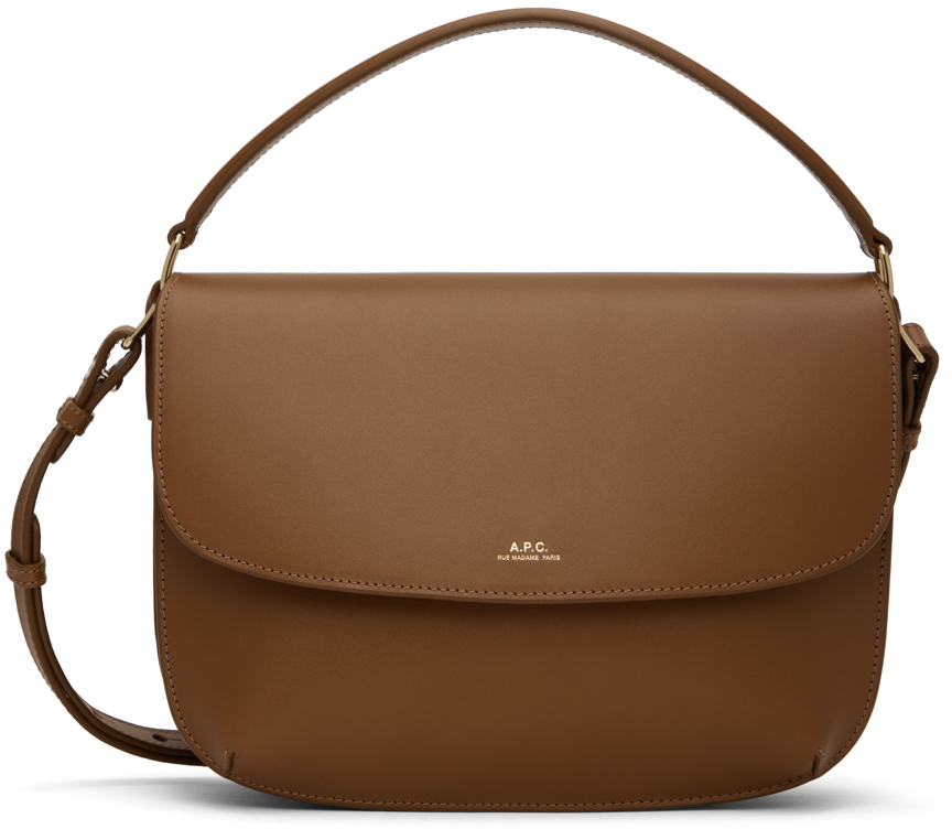 A.P.C. Brown Sarah Bag SSENSE UK
