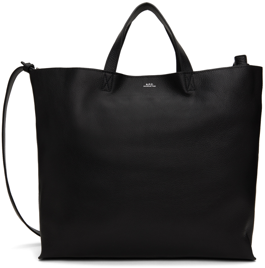 A.p.c. Medium Maiko Tote Bag In Black | ModeSens