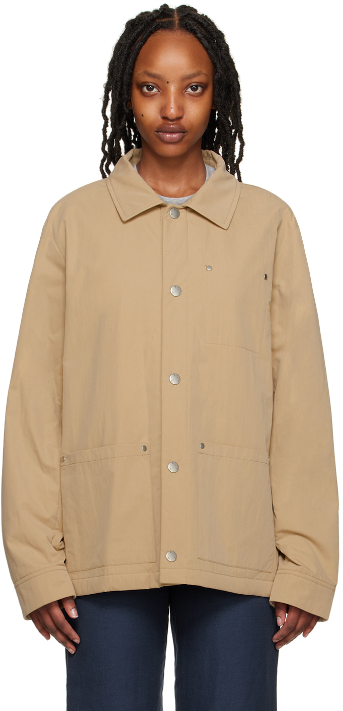 Beige Doyle Jacket by A.P.C. on Sale