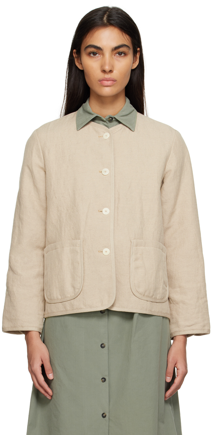 Beige Katia Jacket by A.P.C. on Sale