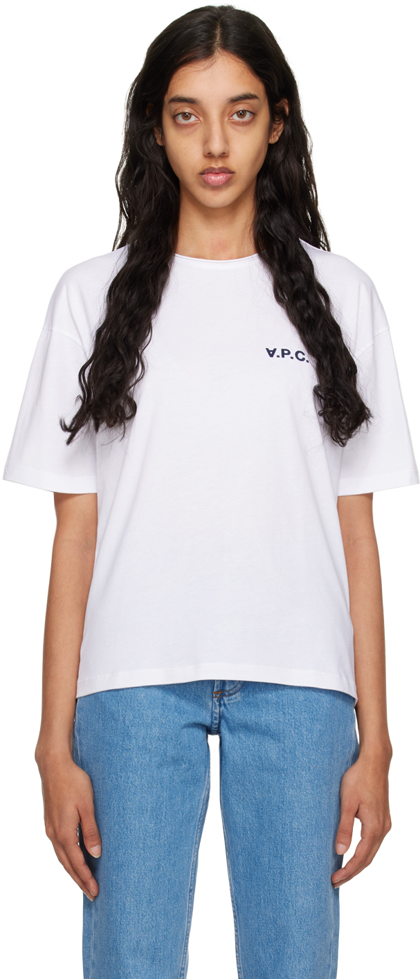 A.P.C. White Karol T-Shirt