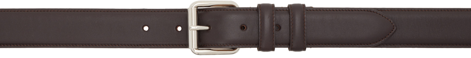 Apc Paris Belt In Cae Marron Fonce