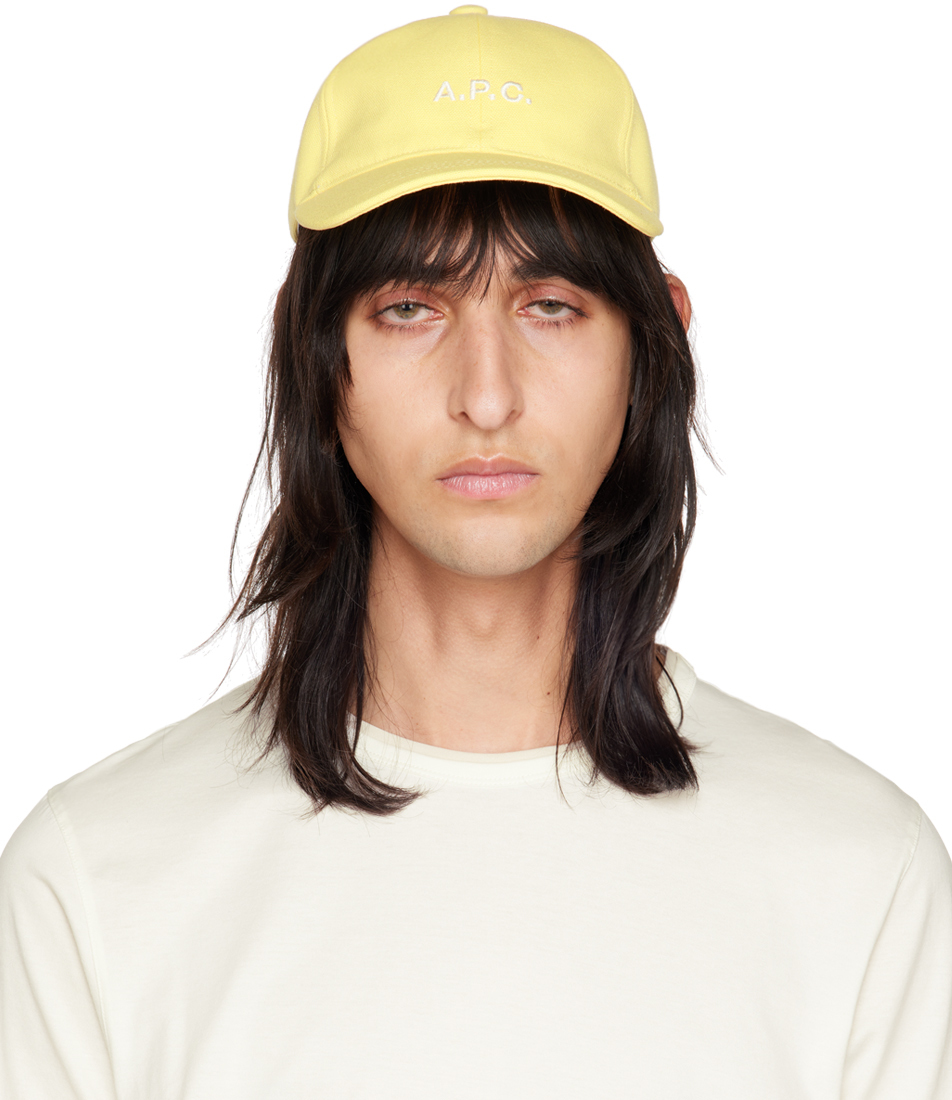 Yellow Charlie Cap by A.P.C. on Sale