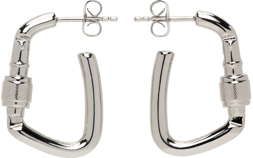 Apc Silver-tone Earrings In Rab Silver