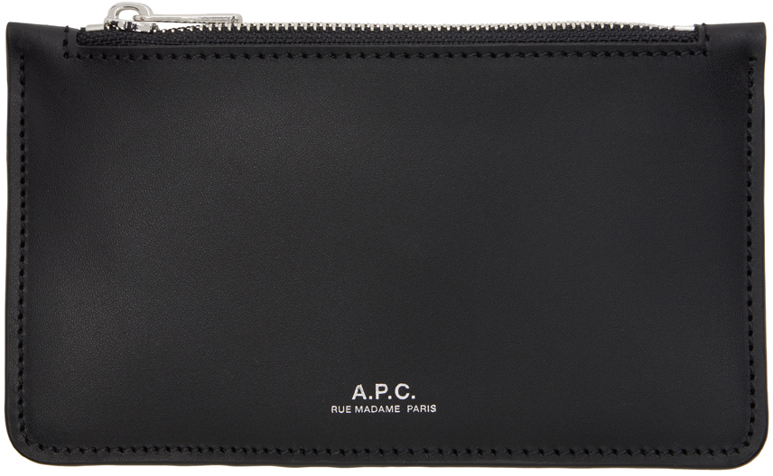 Apc Black Walter Wallet In Lzz Black