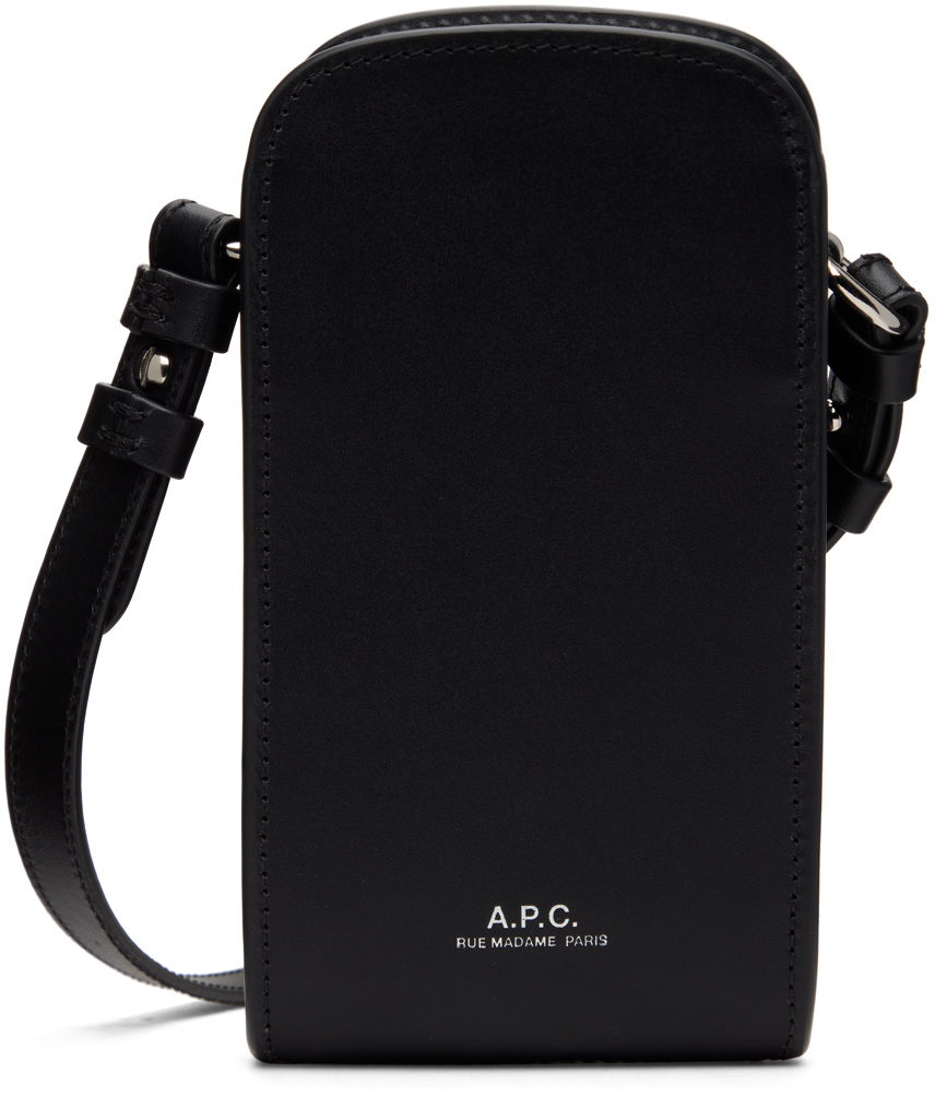 Apc Black Crossbody Bag In Lzz Black