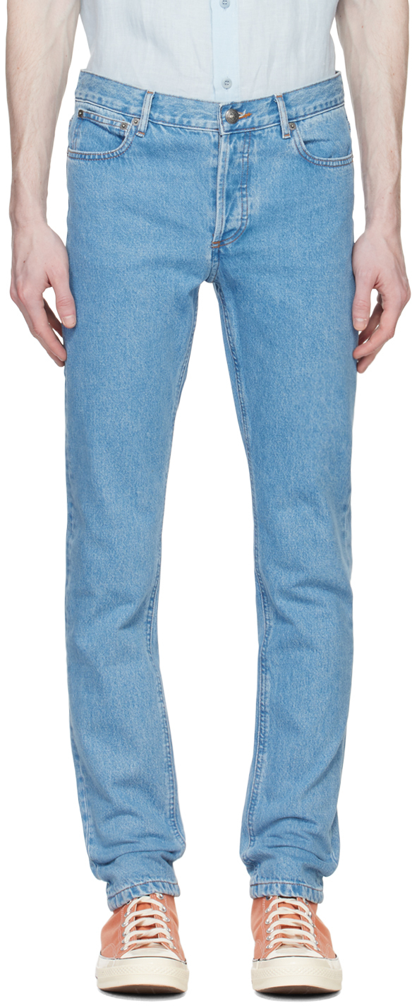 A.P.C.: Blue Petit New Standard Jeans | SSENSE UK