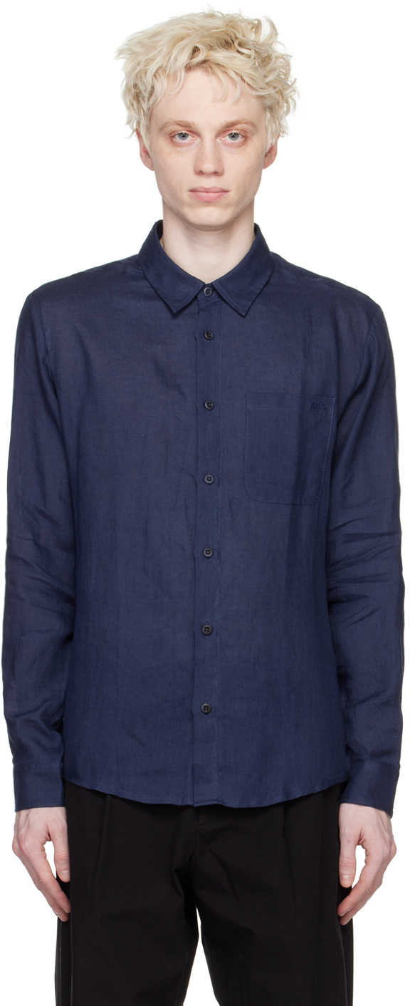 A. P.C. Green Cassel Shirt