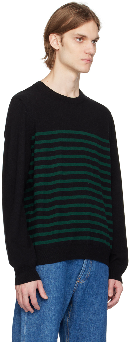 Apc Black Matthew Sweater In Lzz Black