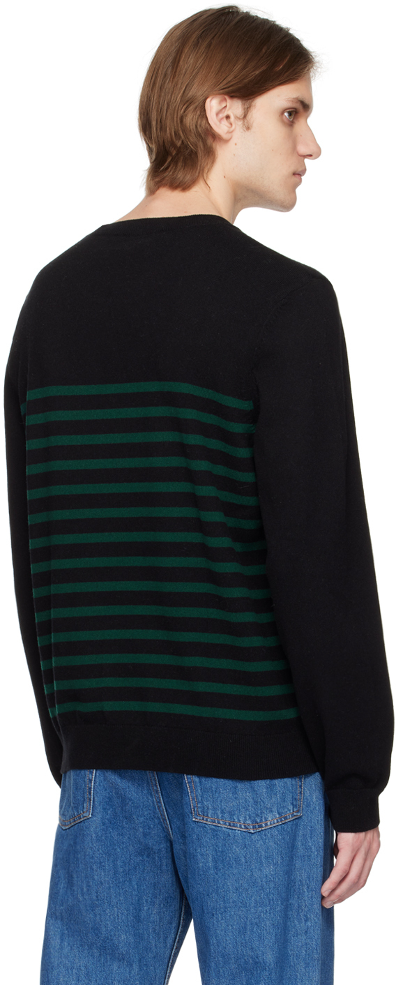 Apc Black Matthew Sweater In Lzz Black