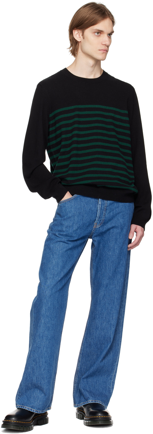 Apc Black Matthew Sweater In Lzz Black