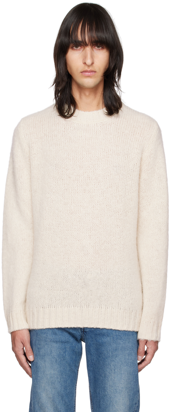A.P.C.: Off-White Jim Sweater | SSENSE