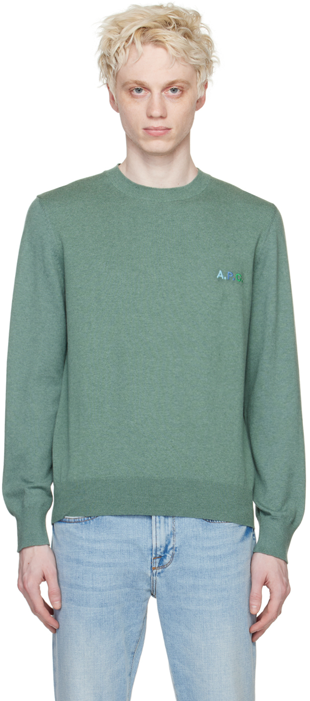 Green Marvin Sweater