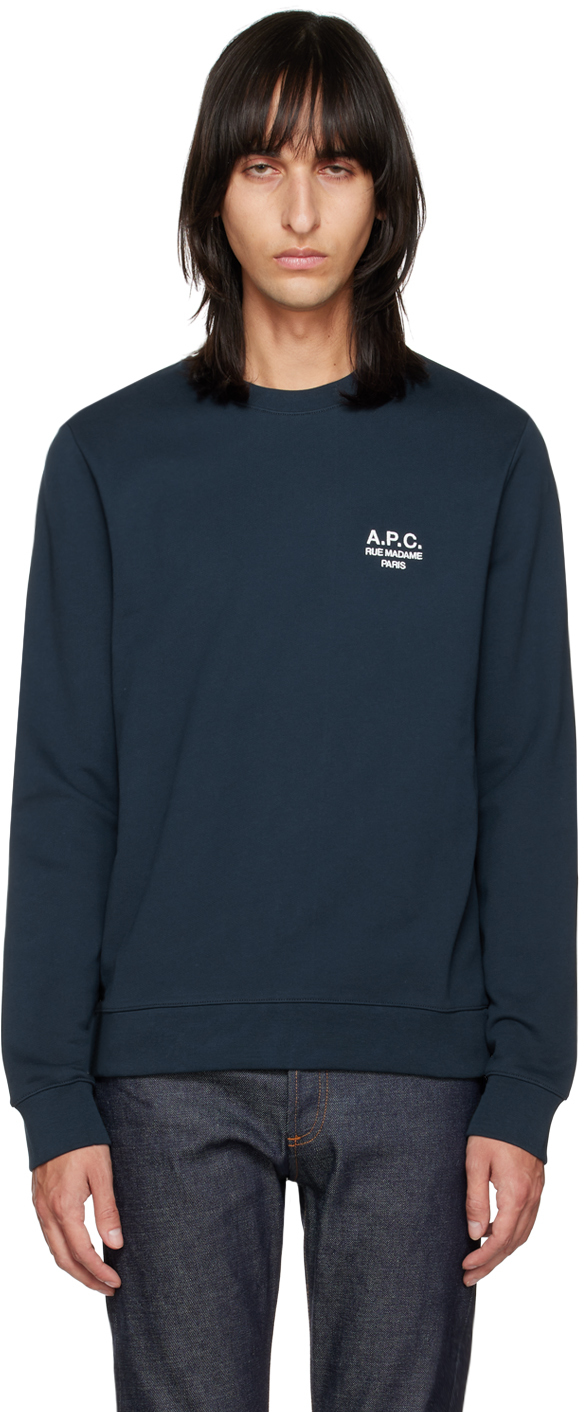 A.P.C. Navy Rider Sweatshirt