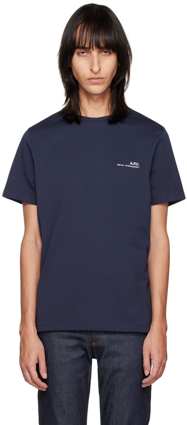 A.P.C. Navy Item T-Shirt