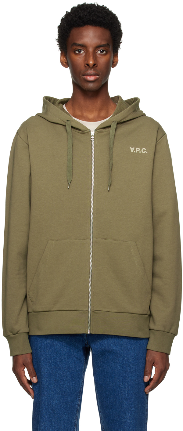 Rvca best sale khaki hoodie