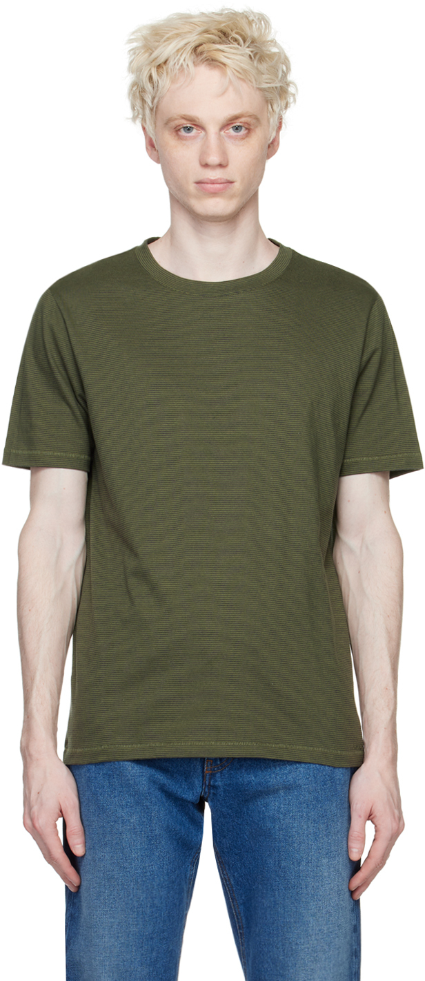 Khaki Aymeric T-Shirt by A.P.C. on Sale