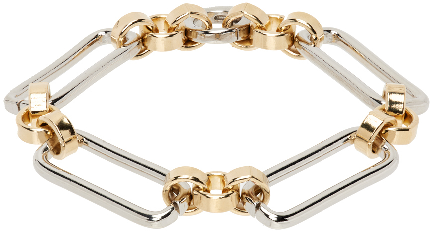 Laura Lombardi Silver & Gold Stanza Bracelet