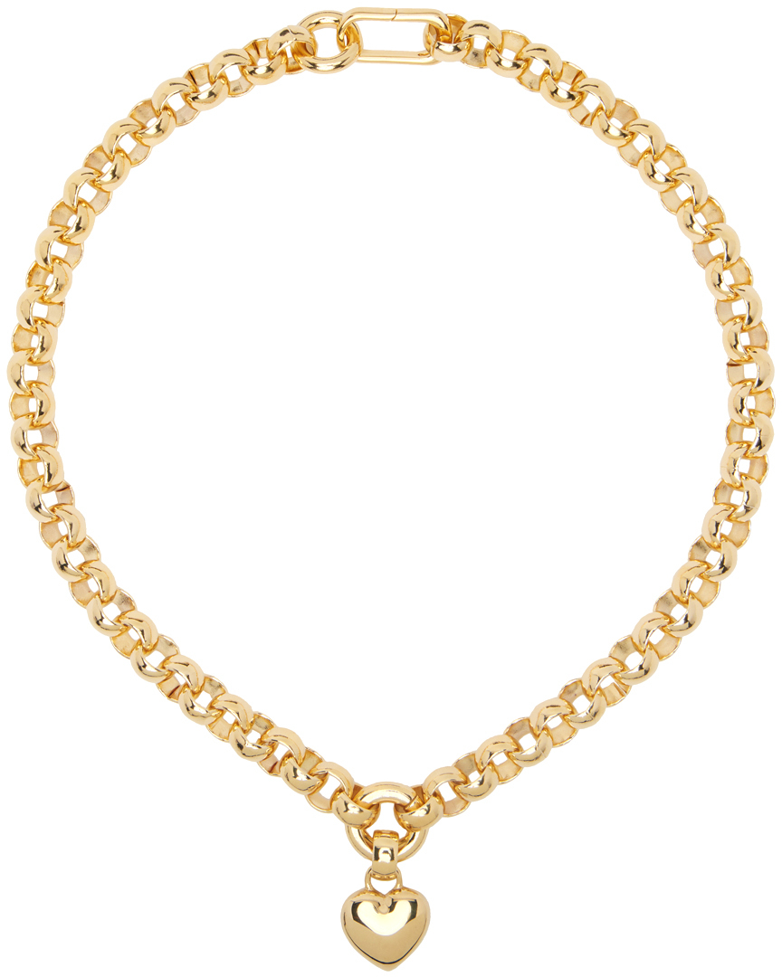 Laura Lombardi Gold Amorina Pendant Necklace