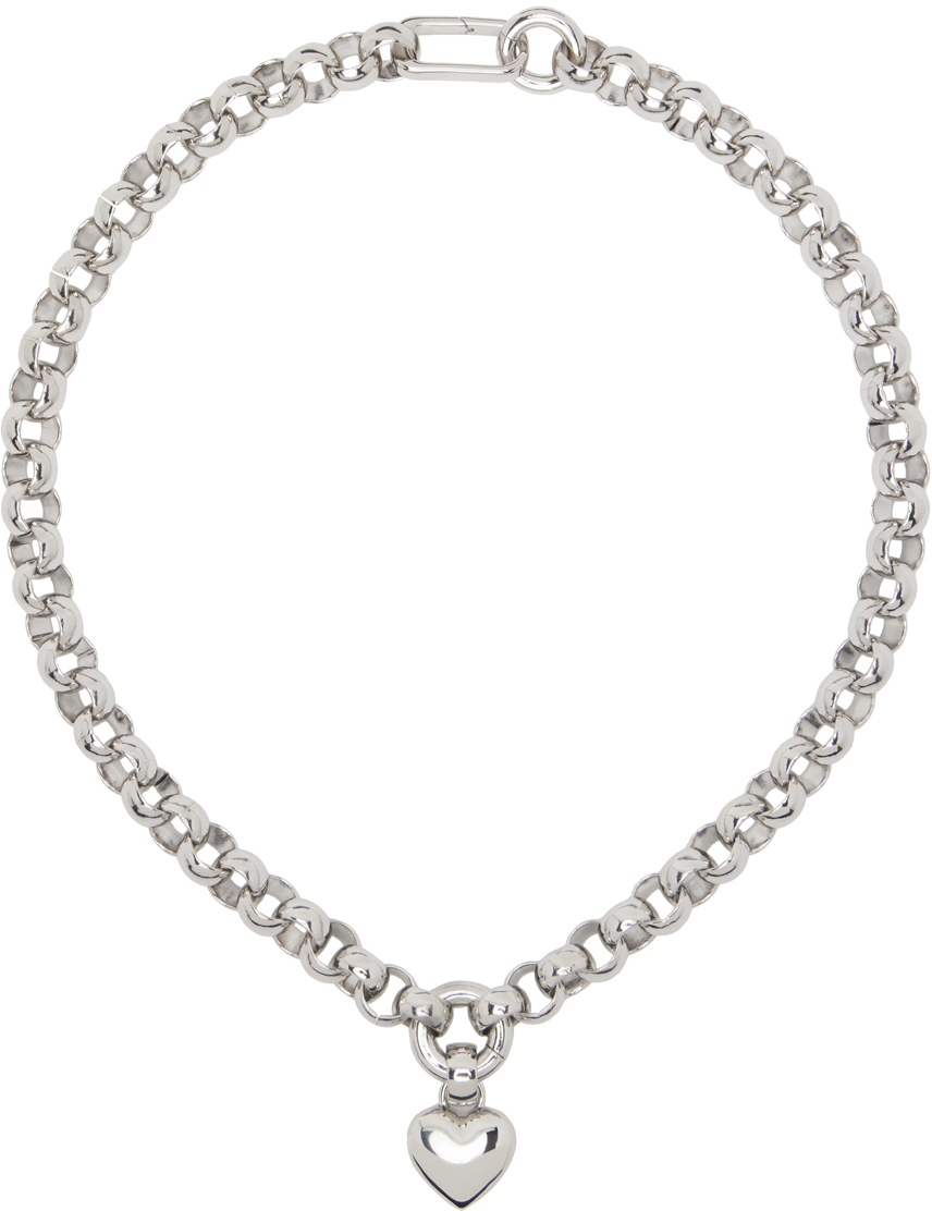 Silver Trademark Heart Bracelet Ssense Donna Accessori Gioielli Bracciali 