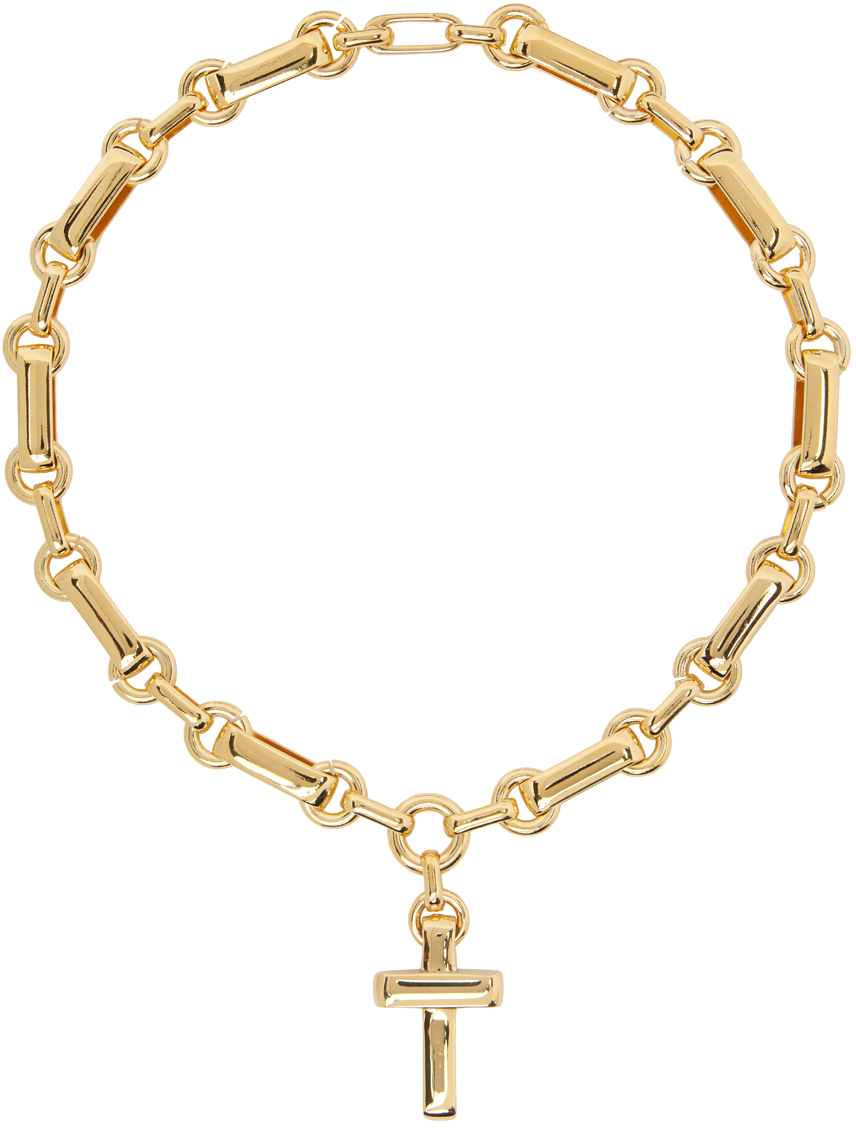 Gold Classic Delicate Chain Necklace Ssense Uomo Accessori Gioielli Collane 