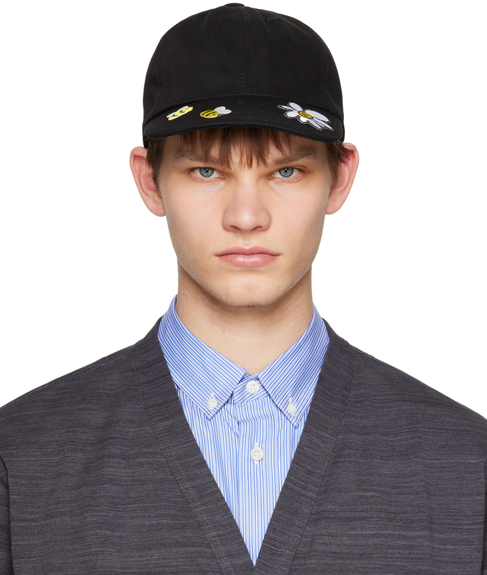 Junya Watanabe Black Patch Cap SSENSE