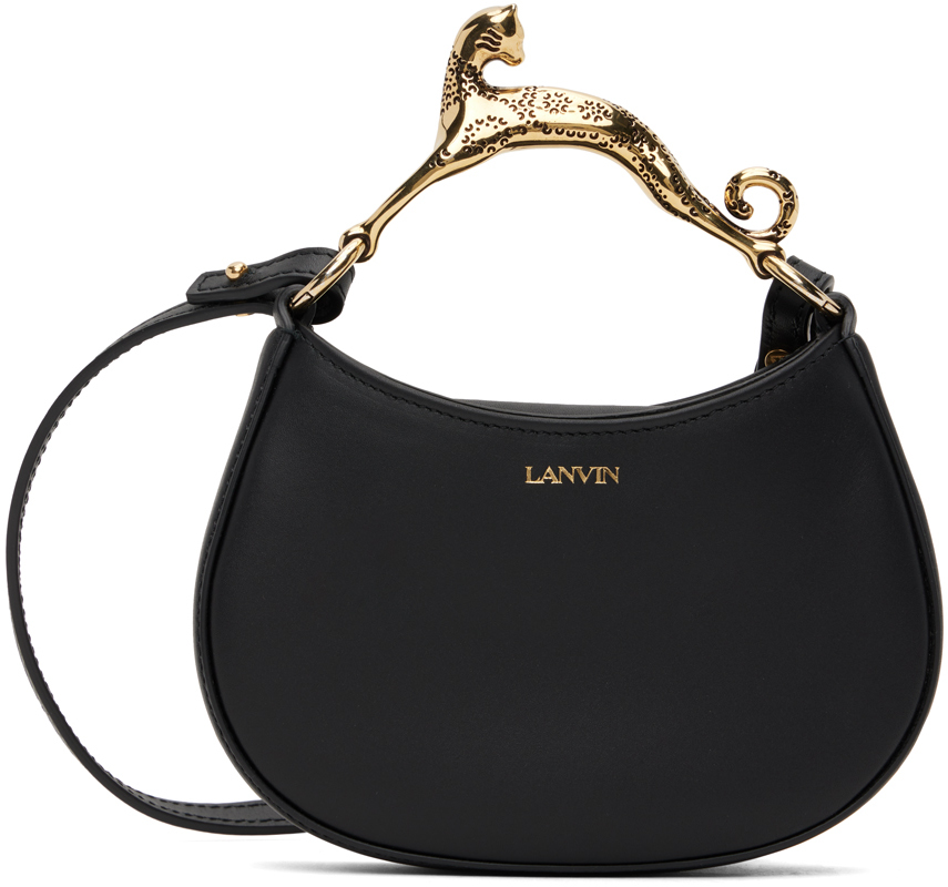 Lanvin Black Nano Cat Bag In 10 Black