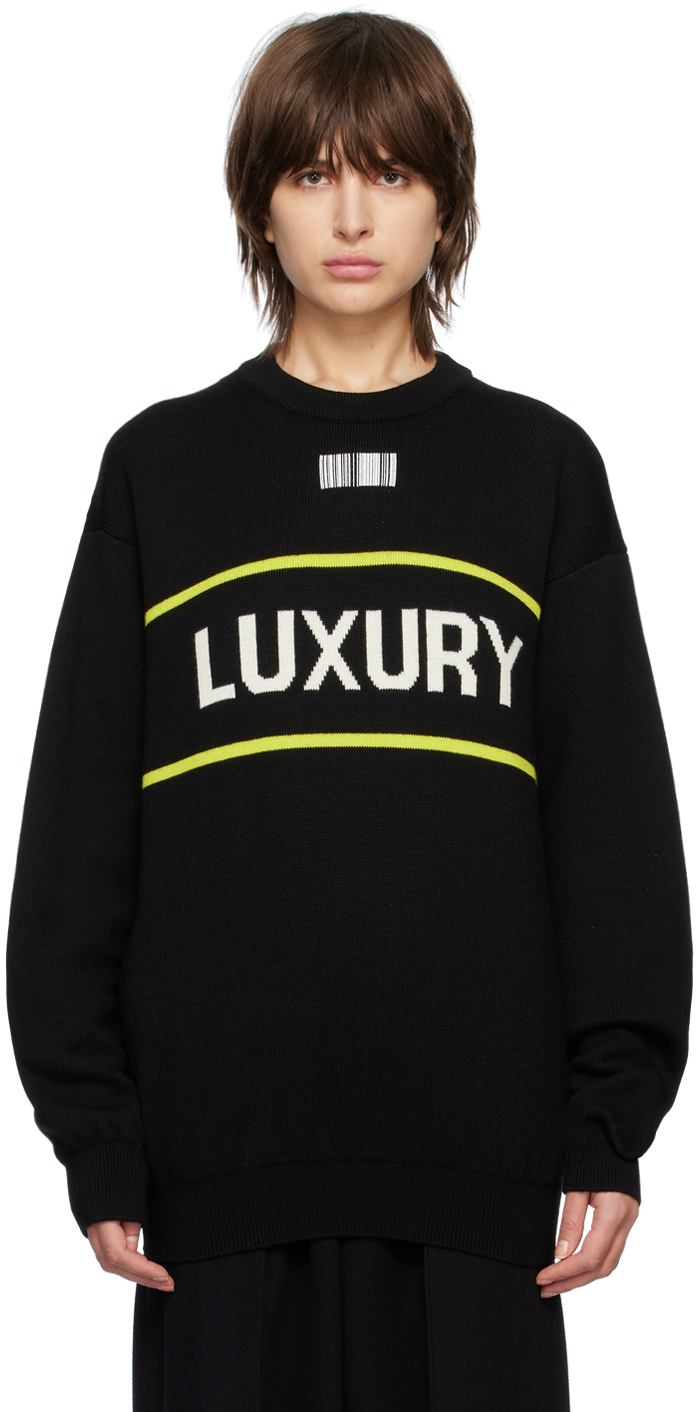 Vtmnts Black 'luxury' Sweater