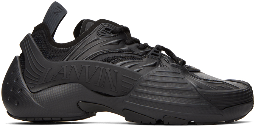 Lanvin Black Flash-x Sneakers