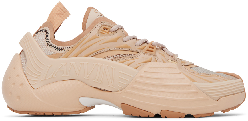 【関税込み】Lanvin ベージュ Flash-X スニーカー Lanvinのベージュ Flash-X スニーカーがセール中