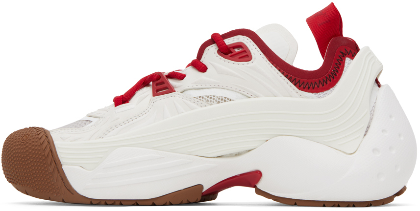 Lanvin Flash-x Low-top Leisure Sneakers In Red