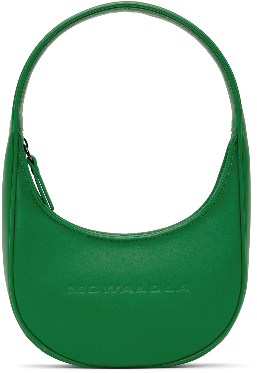 Mowalola Green Medium Bundle Bag In Jolly Green 1554