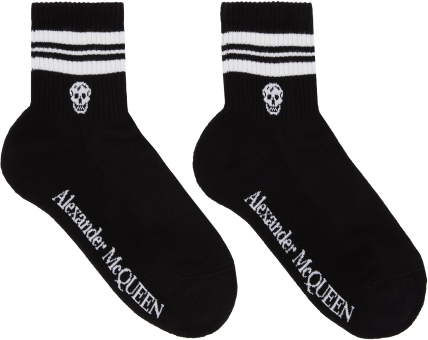 Black Skull Sport Socks