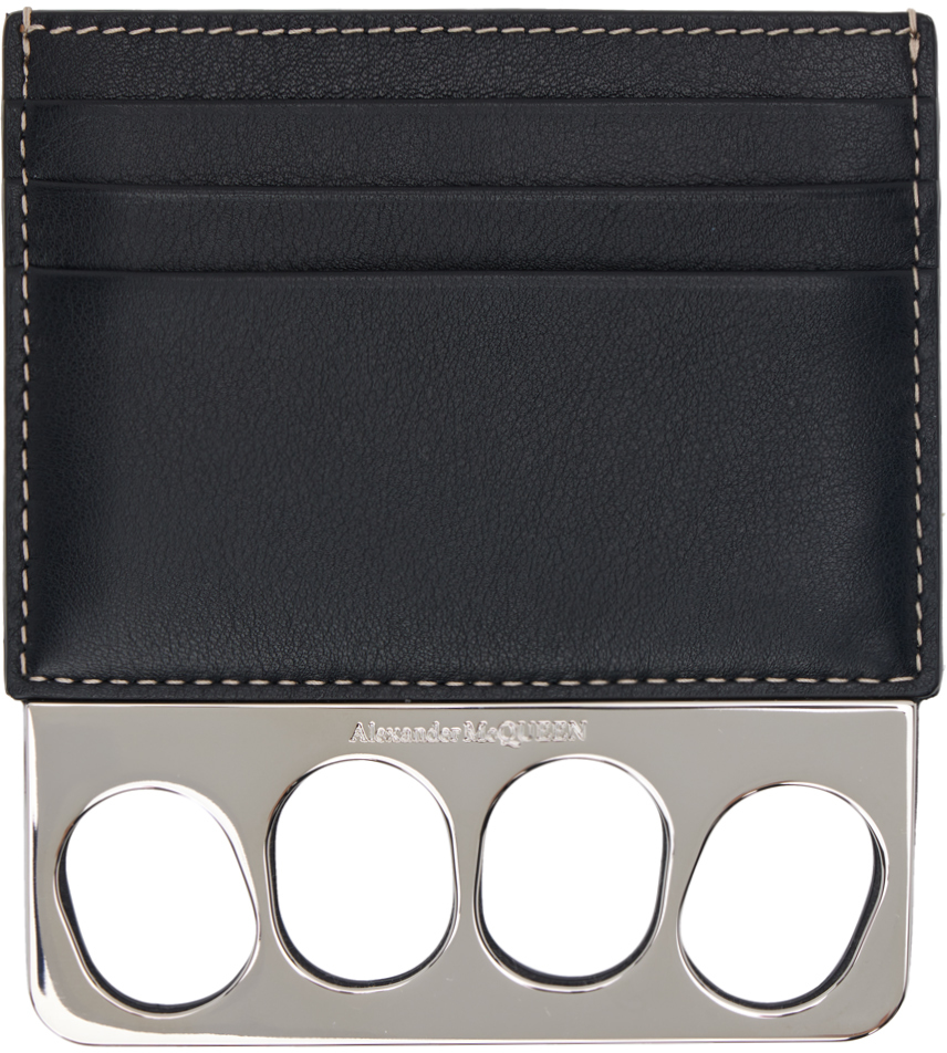 The Palvin Card Holder Black - Silver - Arche