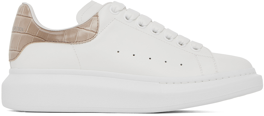 Alexander McQueen: White Oversized Sneakers | SSENSE Canada