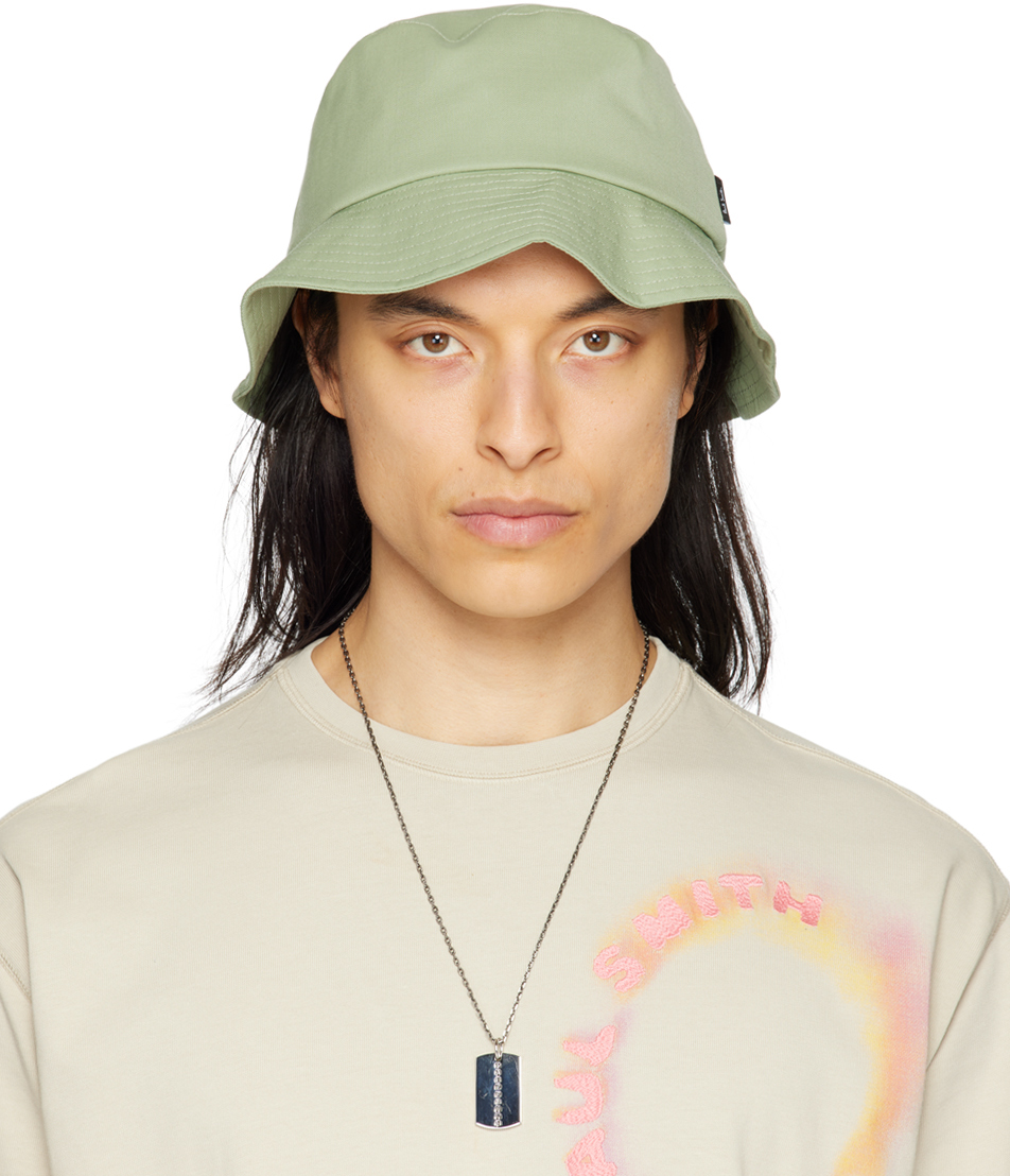 Paul Smith Wide-brim Bucket Hat In Green