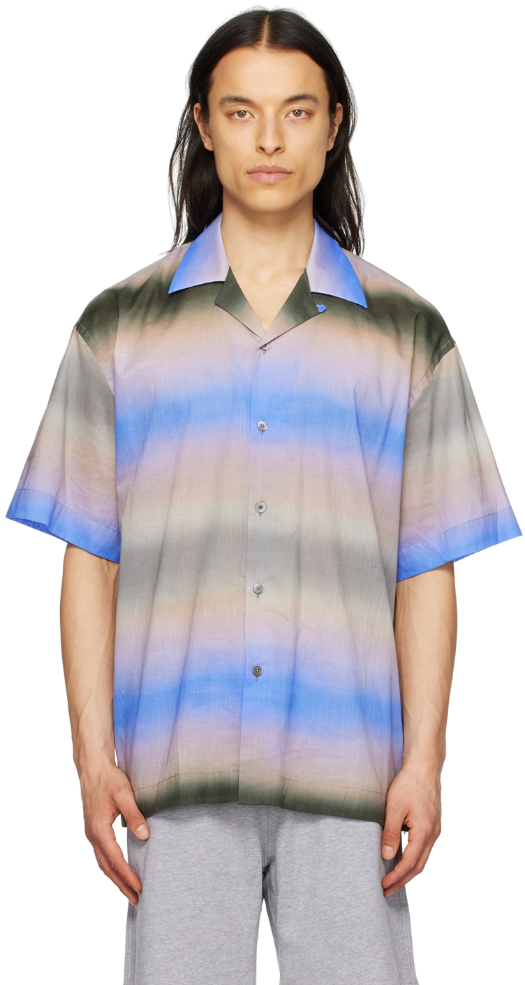 Paul Smith Multicolor Untitled Stripe Shirt In Multicolour