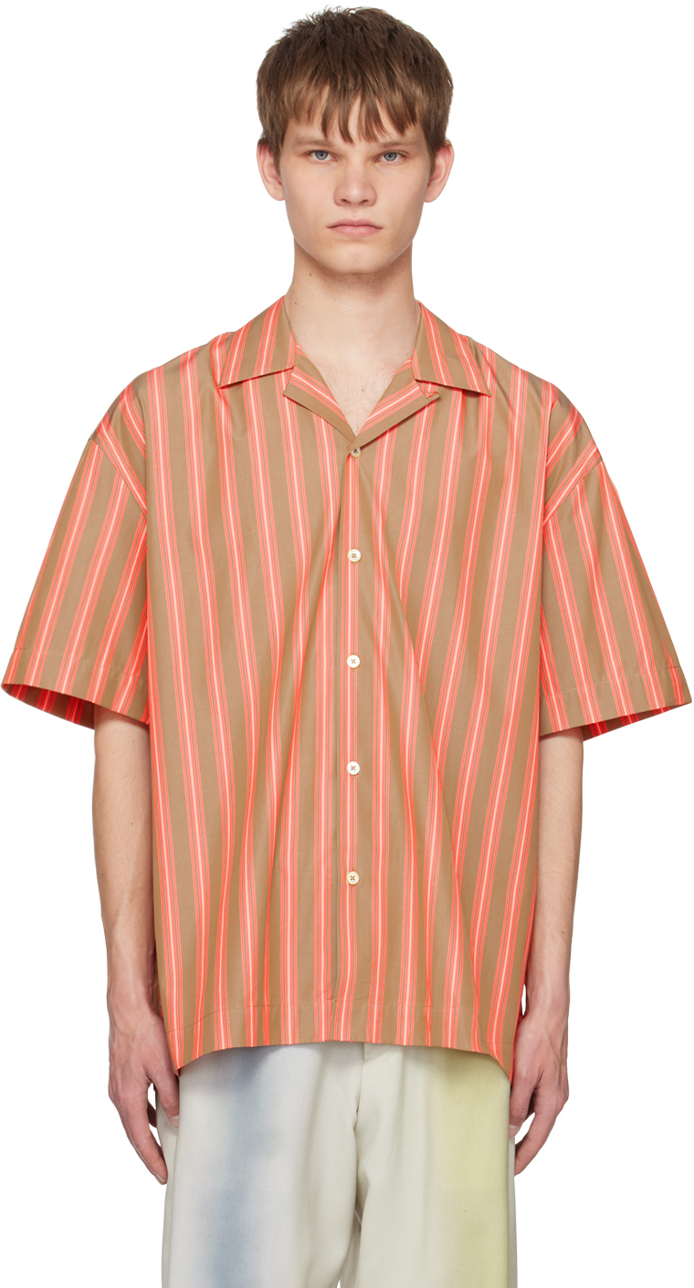 Paul Smith Shirt In Orange