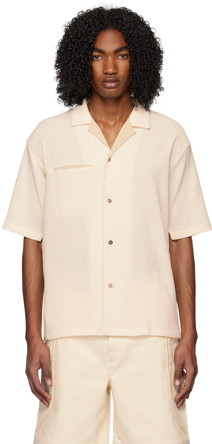 Xlim Beige Ep.3 02 Shirt In Ivory | ModeSens