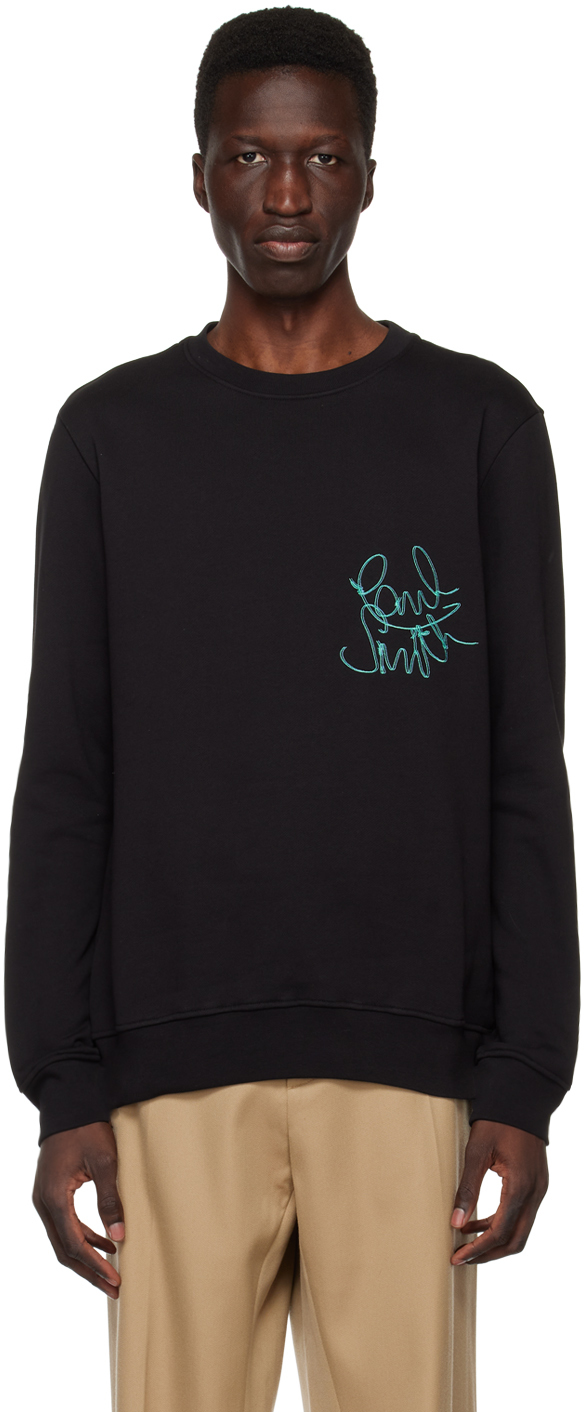 Paul Smith Black Ps Scribble Sweatshirt In Schwarz