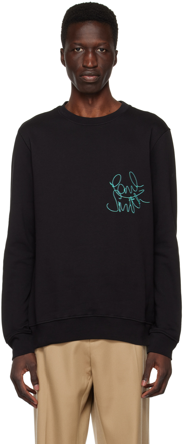 Black PS Scribble Sweatshirt by Paul Smith on Sale