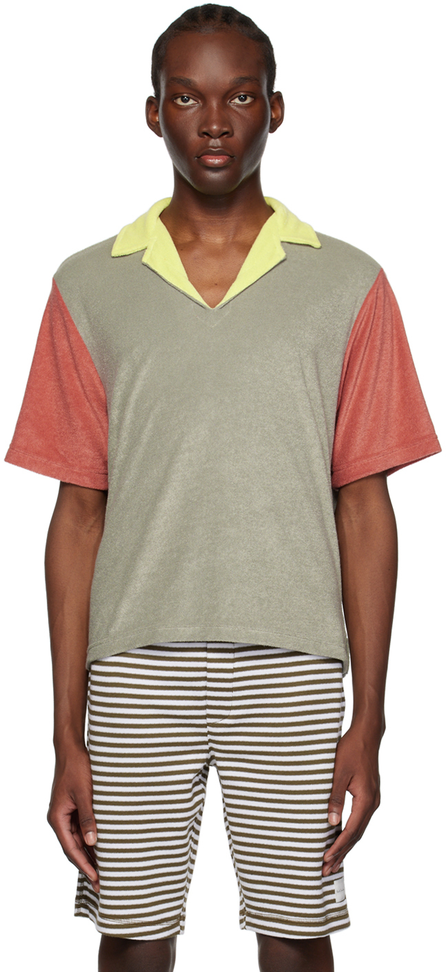 PAUL SMITH GRAY LOUNGE POLO